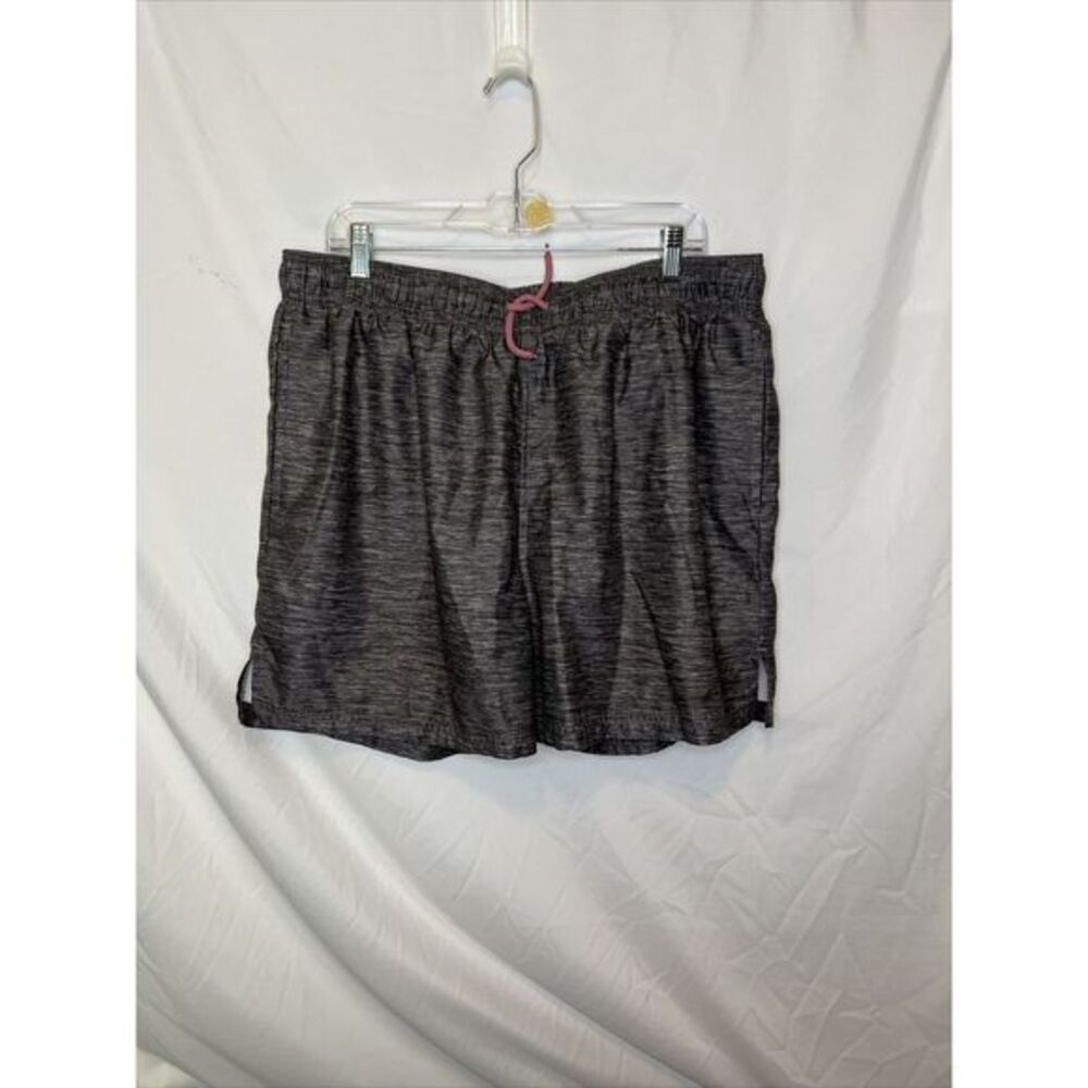 Cascade Sports‎ Size XL Heather Gray Activewear Shorts Drawstring Pockets Mesh
